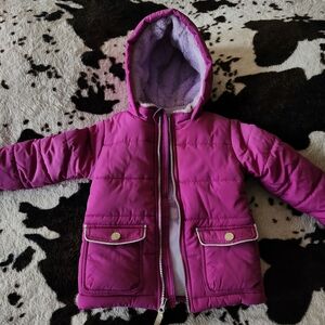 Cat & Jack Purple Hooded Jacket
